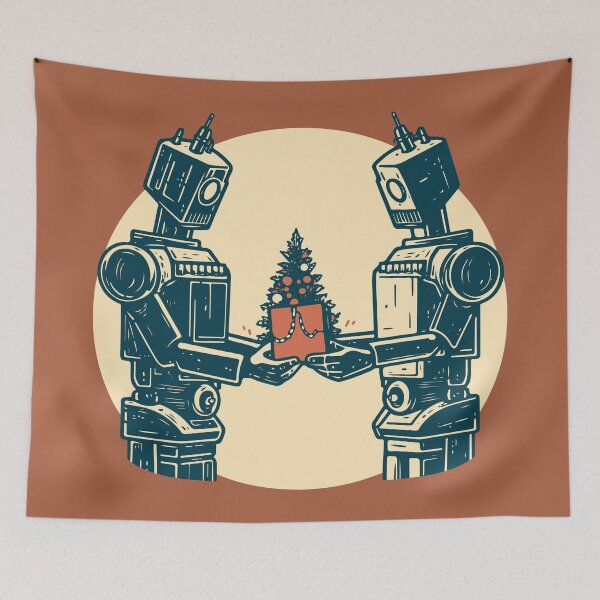 Item preview, Robotic Holiday Cheer designed and sold by Twisted Kids.