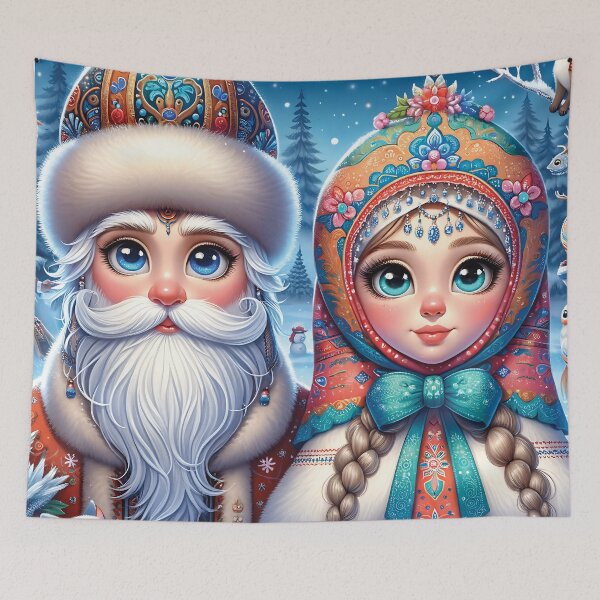 Item preview, Frosty Fables The Enchanted Dolls of Morozko and Snegurochka designed and sold by FriskyLemur.