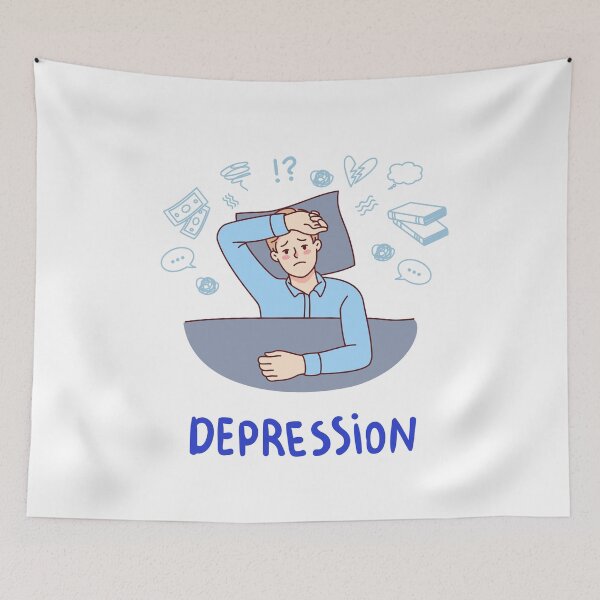 Item preview, Depressive Lament, gifts,  designed and sold by Ewelina  Niemiec.