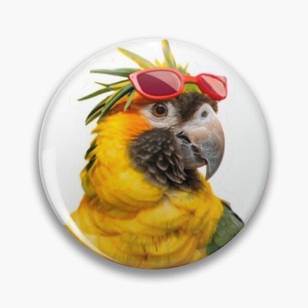 Item preview, Caique parrot in sunglasses designed and sold by effateON.