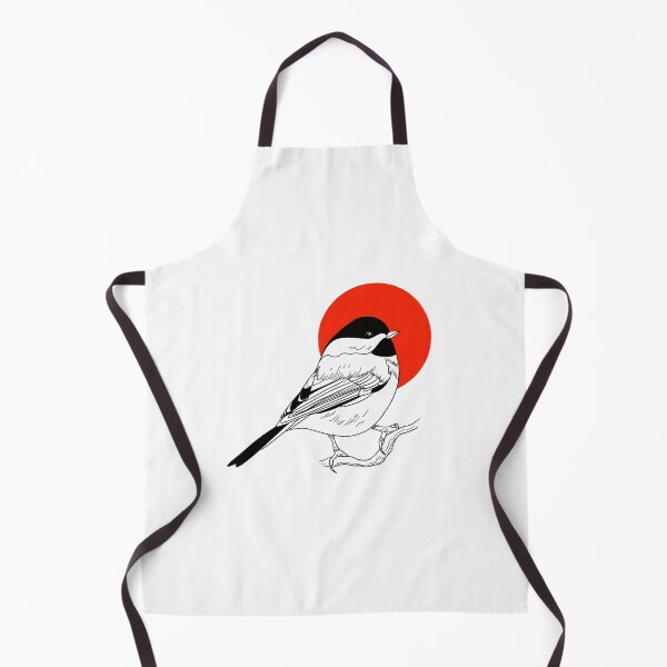 Item preview, Chickadee little bird illustration designed and sold by susyrdesign.