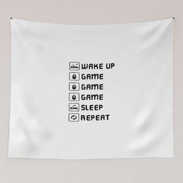 Artikelvorschau, Gamer-Routine – Lustiges Gaming entworfen und verkauft von T-shirt For You.