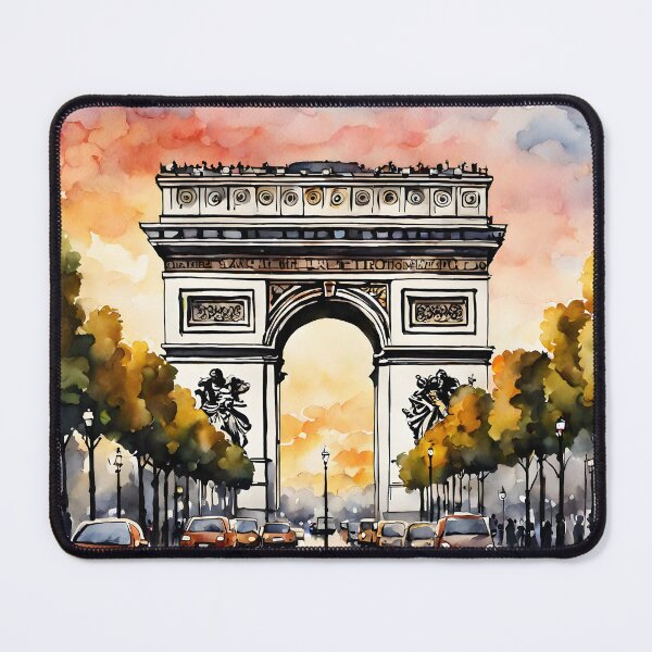 Item preview, Sunset Serenade: The Famous Arc de Triomphe in Paris designed and sold by LSVart.