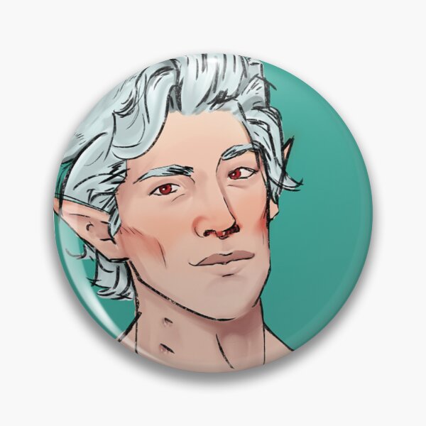 Item preview, Astarion potrait BG3 designed and sold by Erinni.