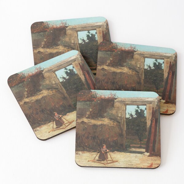 Item preview, French Farmyard (1867) by Winslow Homer designed and sold by Suzana Djordjevic.