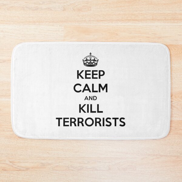 Item preview, KEEP CALM AND K TERRORISTS designed and sold by javitennis.