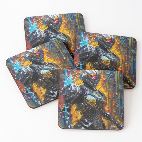 Item preview, Cyborg in Colors - Sci Fi Art designed and sold by Delerat7.