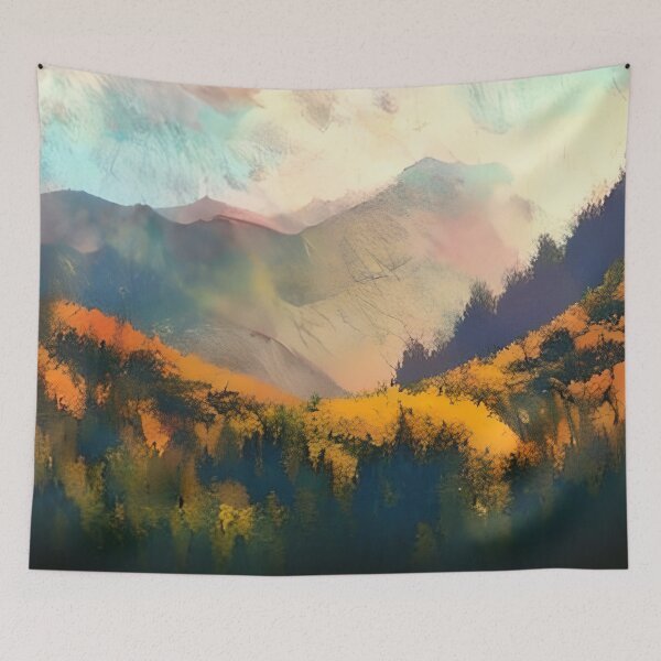 Item preview, Sunset The Golden Hour Over Mountains designed and sold by IZiets.