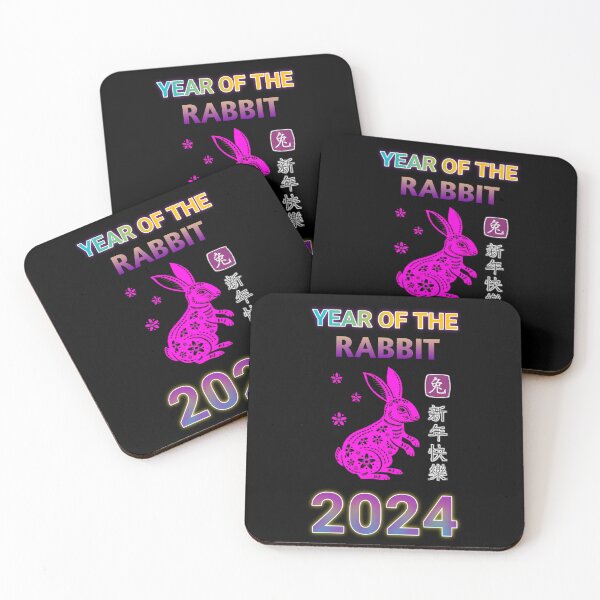 Item preview, "Year of the Rabbit 2024 "-Chinese Zodiac Rabbits 2024 Gift meme designed and sold by Obinne.