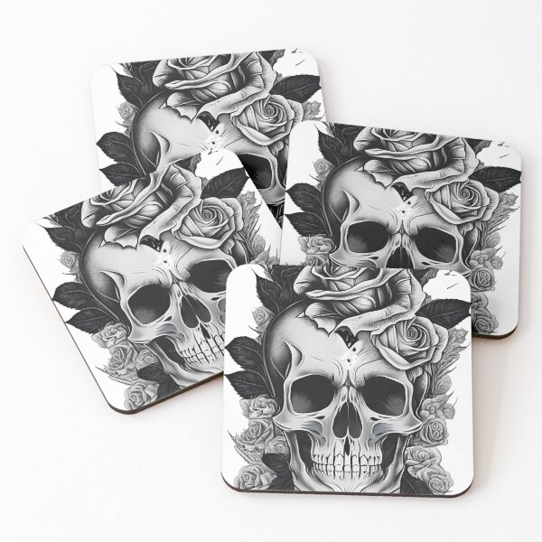 Item preview, Skull And Roses designed and sold by SkellArt.