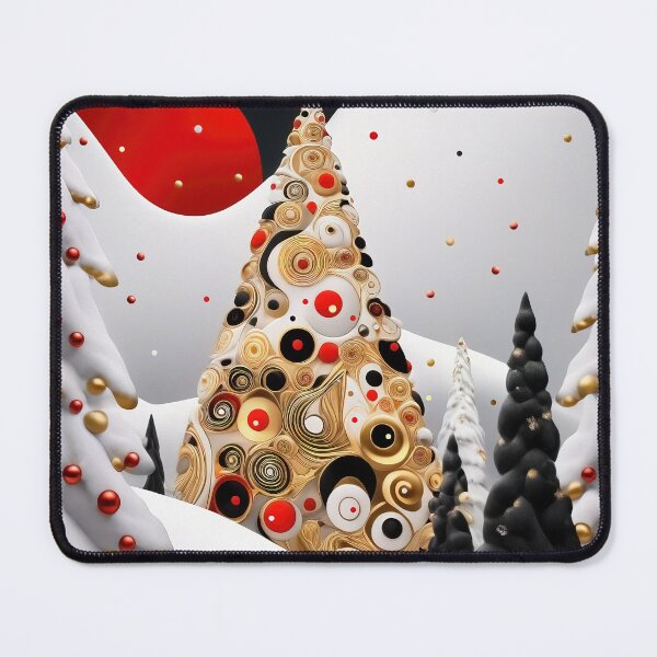 Item preview, Stylized ornamental decorative fantasy artistic Christmas tree illustration designed and sold by 4Seasons.