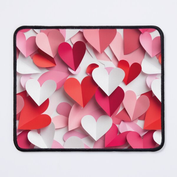 Item preview, Heartfelt Radiance: Playful Paper Heart Symphony designed and sold by NeavesPhoto.