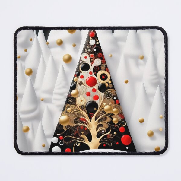 Item preview, Stylized abstract snowy winter, Christmas decorated fairy fantasy houses background designed and sold by 4Seasons.
