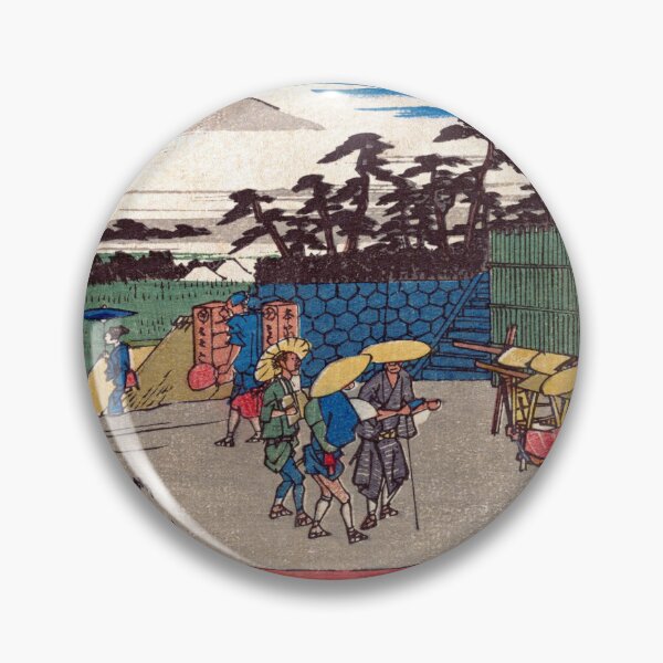 Artikelvorschau, Meguro Gionin Zaka - Utagawa Hiroshige - entworfen und verkauft von LeiWeiss.