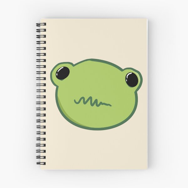 Item preview, Anxious nervous frog face doodle designed and sold by hellenjellen.