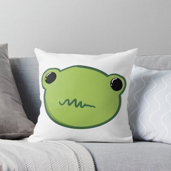 Aperçu de l'œuvre Doodle de visage de grenouille nerveuse et anxieuse créée et vendue par hellenjellen.