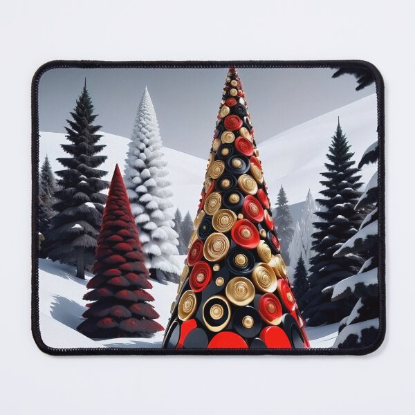 Item preview, Stylized ornamental decorative fantasy artistic Christmas tree illustration designed and sold by 4Seasons.