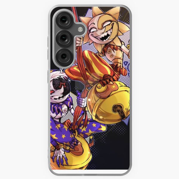 Item preview, sun and moon from fnaf game series designed and sold by SidneyTic.