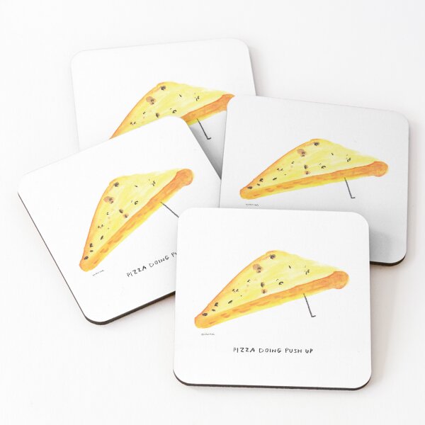 Item preview, Pizza Doing A Push-Up designed and sold by OharaHale.