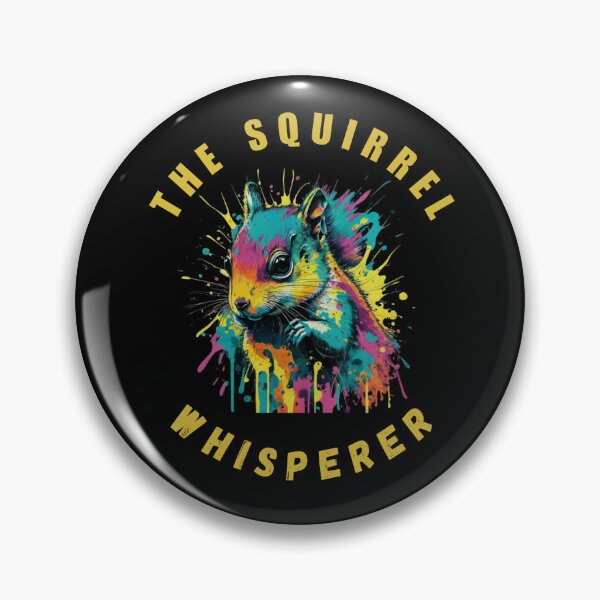 Item preview, The Squirrel Whisperer, vintage squirrel for squirrel lovers designed and sold by NaaEchDesign ⭐⭐⭐⭐⭐.