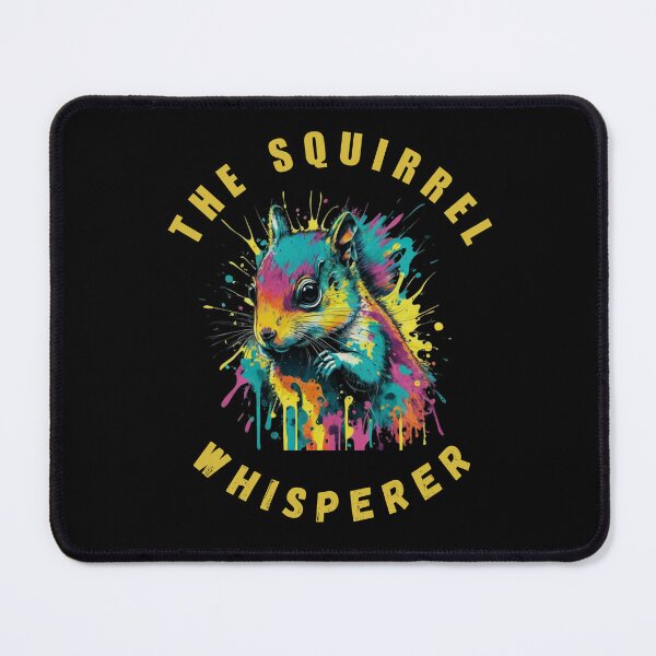 Item preview, The Squirrel Whisperer, vintage squirrel for squirrel lovers designed and sold by NaaEchDesign ⭐⭐⭐⭐⭐.