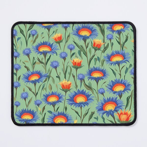 Item preview, Cornflower meadow seamless pattern designed and sold by Wisnak SHOP.