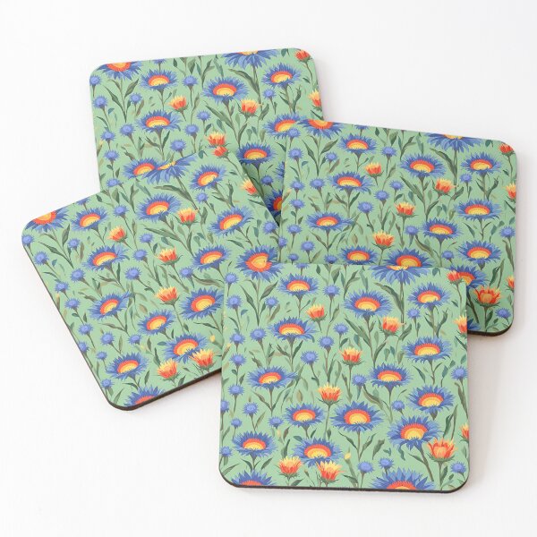 Item preview, Cornflower meadow seamless pattern designed and sold by Wisnak SHOP.