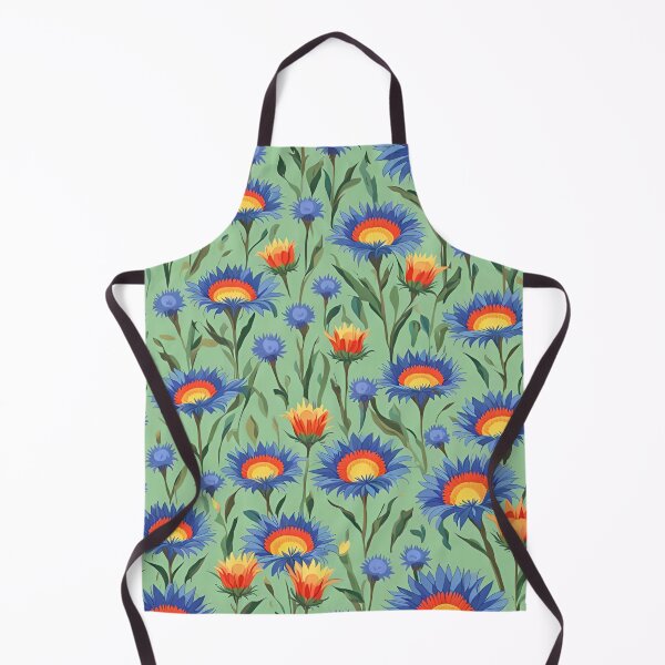 Item preview, Cornflower meadow seamless pattern designed and sold by Wisnak SHOP.