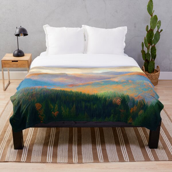 Item preview, Blue And Gold Mountains designed and sold by IZiets.