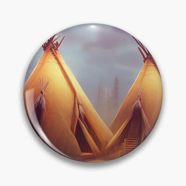 Item preview, Native American Camp - Landscape designed and sold by Gary-Shop.