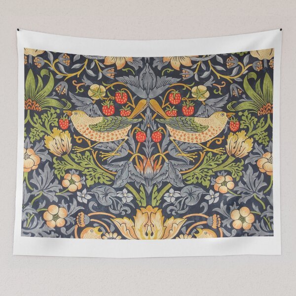 Artikelvorschau, William Morris Kunstwerk Erdbeerdieb – William Morris entworfen und verkauft von Amy-Hamilton.