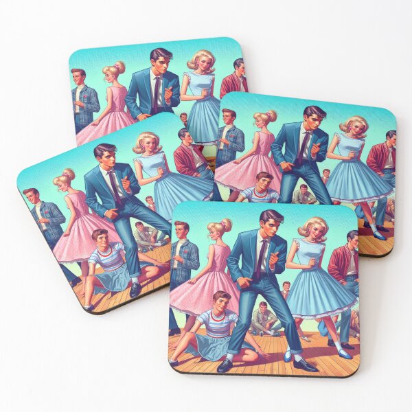 Item preview, A 1960's dance. Clip art. designed and sold by LindaV44.