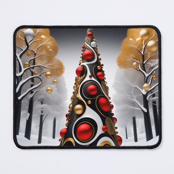 Item preview, Stylized ornamental decorative fantasy artistic Christmas tree illustration designed and sold by 4Seasons.