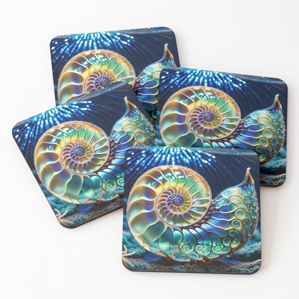 Item preview, Golden Thread Nautilus  designed and sold by Bright-Moonrise.