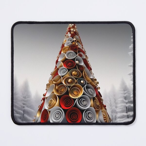Item preview, Stylized ornamental decorative fantasy artistic Christmas tree illustration designed and sold by 4Seasons.