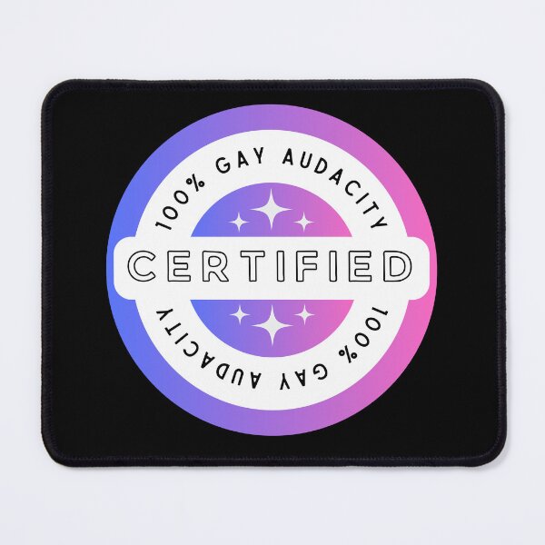 Item preview, Gay Audacity Certification Ombré designed and sold by SpaceCat3.