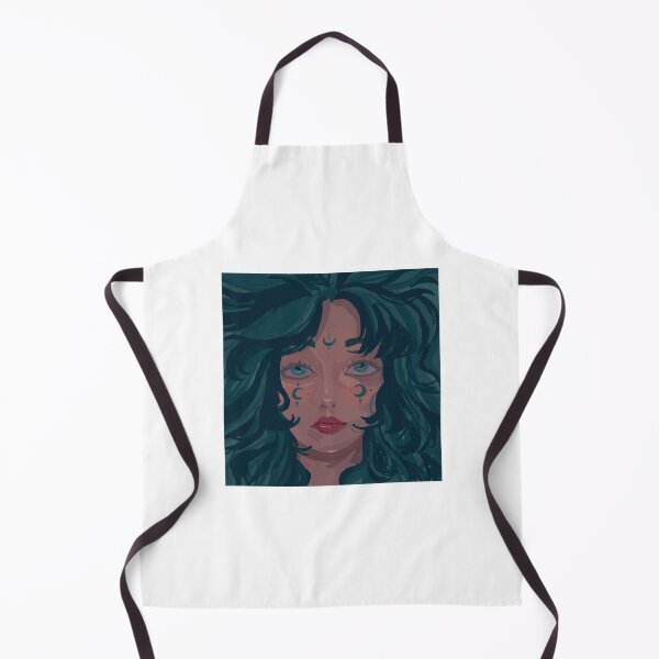 Item preview, Blue Hair Mystical Girl designed and sold by AydenGreyArt.
