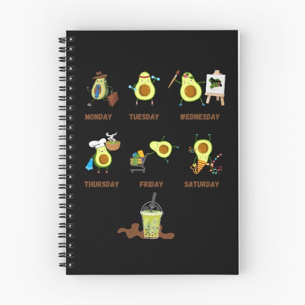 Item preview, Funny Avocado Week 7 Days of Exercise  Essential T-shirt designed and sold by MAGness.