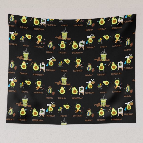 Item preview, Funny Avocado Week 7 Days of Exercise  Essential T-shirt designed and sold by MAGness.