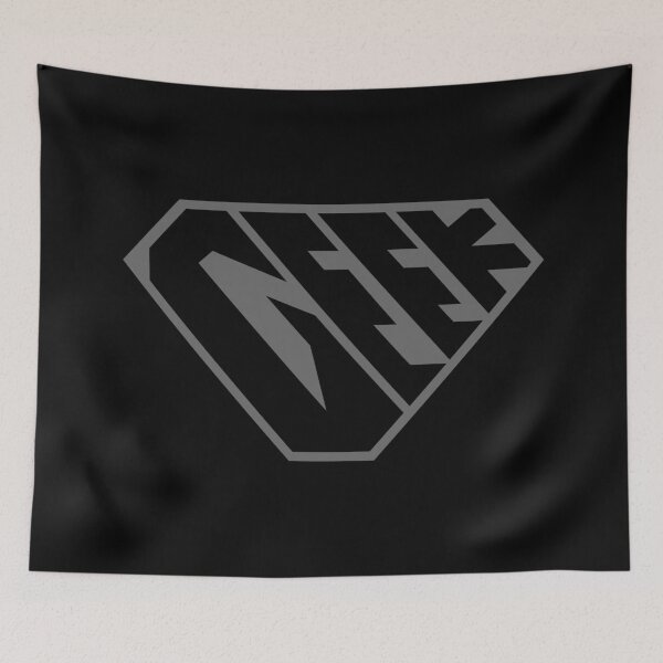 Item preview, Geek SuperEmpowered (Black on Black) designed and sold by Carbon-Fibre Media.
