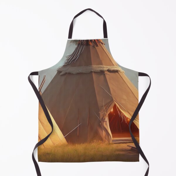 Item preview, Native American Teepee Camp - Landscape designed and sold by Gary-Shop.