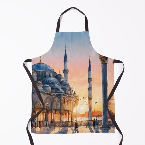 Item preview, Sunset Serenity at the Blue Mosque, Istanbul designed and sold by LSVart.