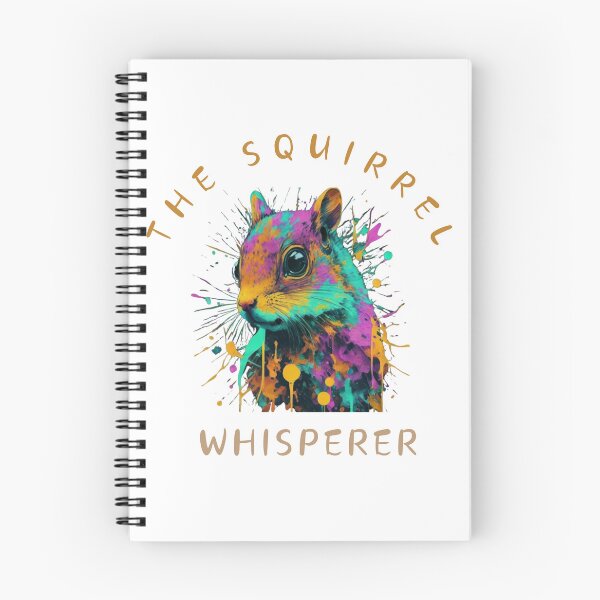 Item preview, The Squirrel Whisperer, vintage squirrel for squirrel lovers designed and sold by NaaEchDesign ⭐⭐⭐⭐⭐.