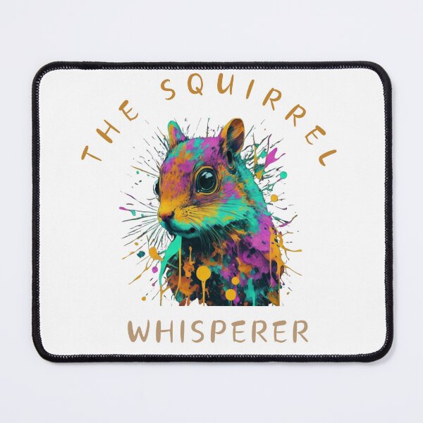 Item preview, The Squirrel Whisperer, vintage squirrel for squirrel lovers designed and sold by NaaEchDesign ⭐⭐⭐⭐⭐.
