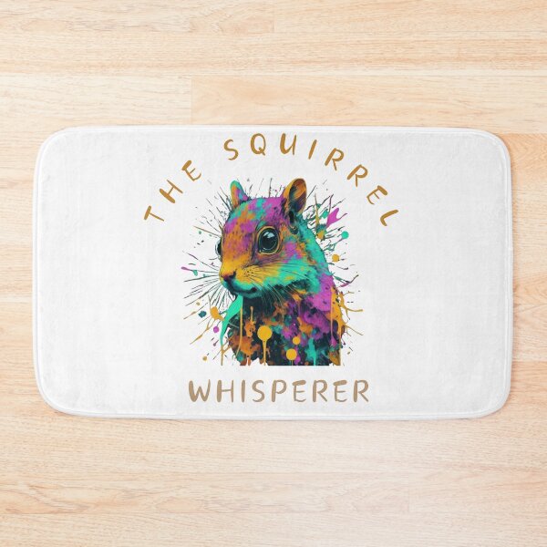Item preview, The Squirrel Whisperer, vintage squirrel for squirrel lovers designed and sold by NaaEchDesign ⭐⭐⭐⭐⭐.