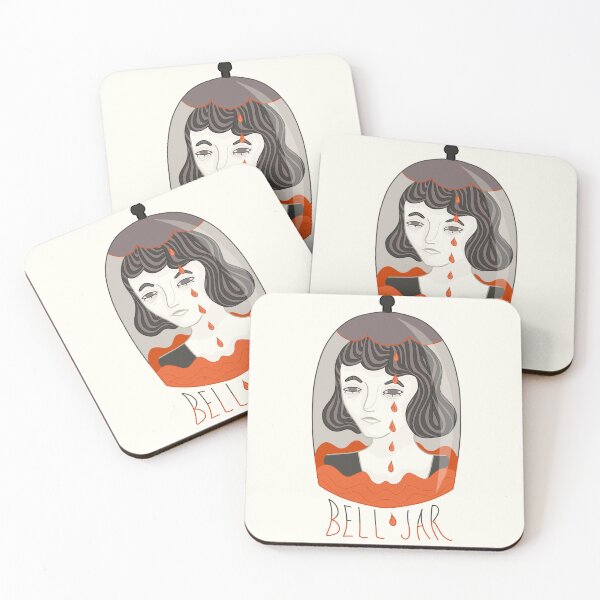 Item preview, Bell Jar by Sylvia Plath II ORIGINAL illustration designed and sold by oozu.