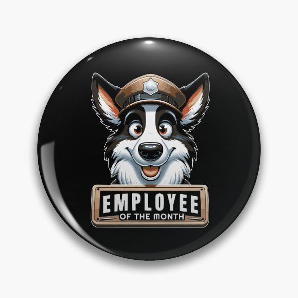 Item preview, EMPLOYEE OF THE MONTH DOG K9 FUNNY designed and sold by HYPeR-NaTUrE.