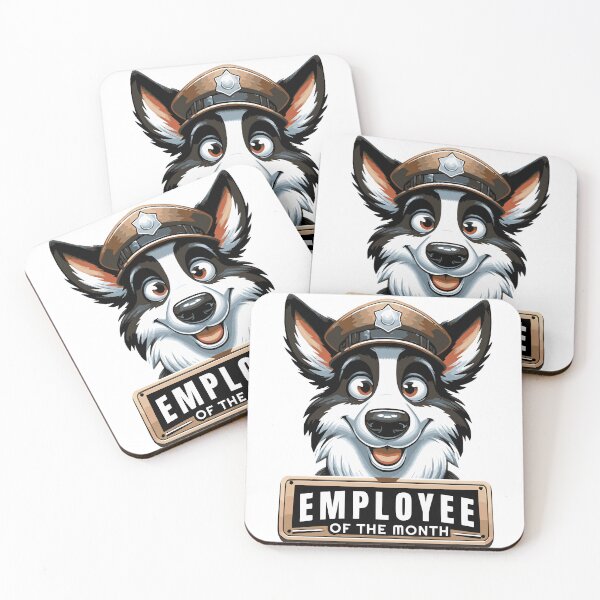 Item preview, EMPLOYEE OF THE MONTH DOG K9 FUNNY designed and sold by HYPeR-NaTUrE.
