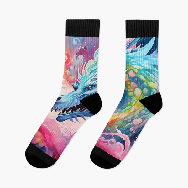 Item preview, Fantasy Watercolor - Rainbow Magic Dragon designed and sold by Fantasy Masterpiece.