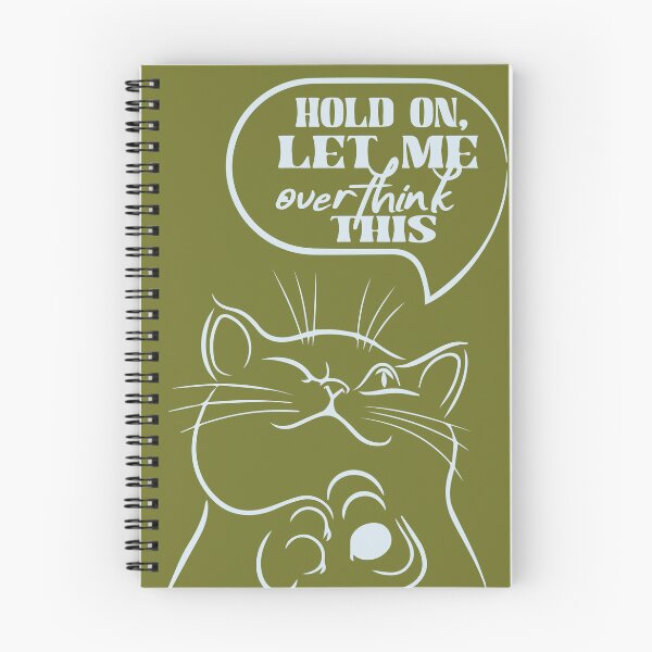 Item preview, "Hold On, Let Me Overthink This" perfectly captures the relatable struggle of overthinking designed and sold by MAEN00.